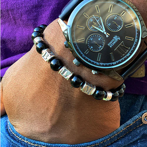 Mens Gemstone Bracelets