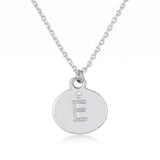 Minimalist Initial Charm Necklace