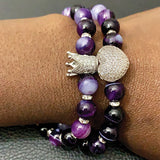 Pure Heart Agate Bracelet