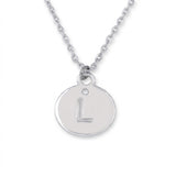 Minimalist Initial Charm Necklace