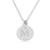 Minimalist Initial Charm Necklace