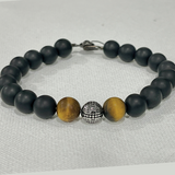 Matte Natural Tiger & Matte Black Onyx I