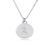Minimalist Initial Charm Necklace
