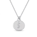 Minimalist Initial Charm Necklace