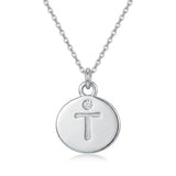 Minimalist Initial Charm Necklace
