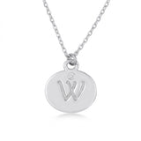 Minimalist Initial Charm Necklace