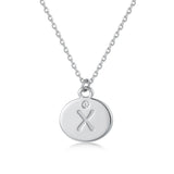 Minimalist Initial Charm Necklace