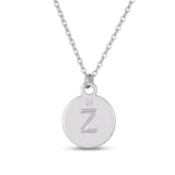 Minimalist Initial Charm Necklace