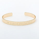 "Be Kind" Gold Bangle