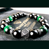 Black Onyx And Green Tiger Eye