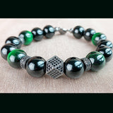 Black Onyx And Green Tiger Eye