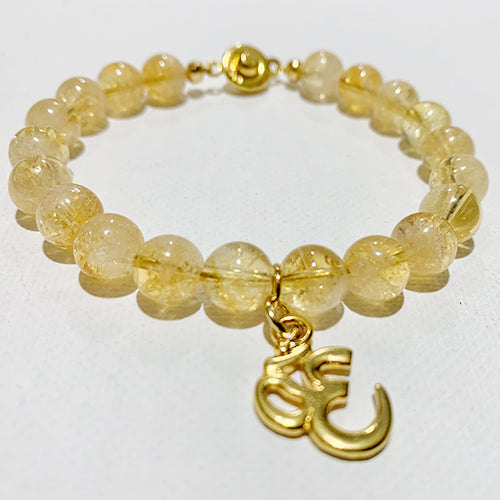 Citrine “Ohm” Bracelet