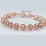 Pave Rose Gold Bracelet