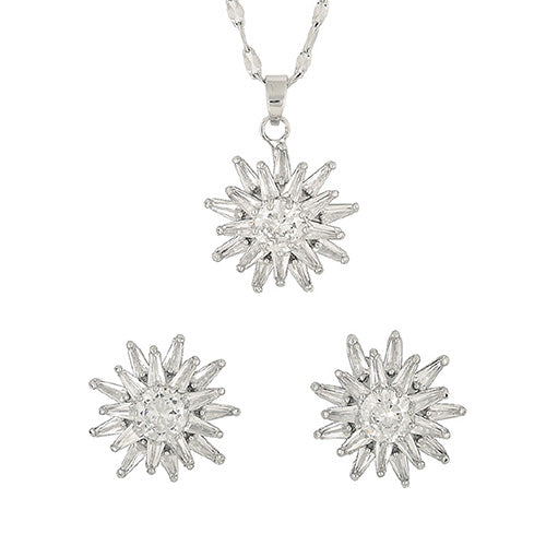 Sunburst Necklace Set