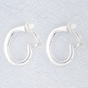 Graduated Clip On Hoop