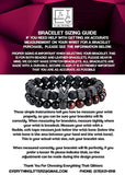 Fuchsia Riverstone Crown Bracelet